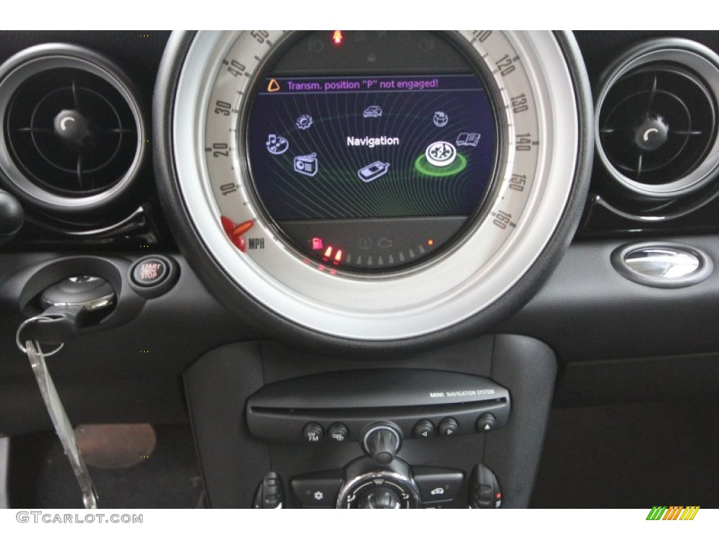 2012 Cooper Clubman - British Racing Green II Metallic / Carbon Black photo #14