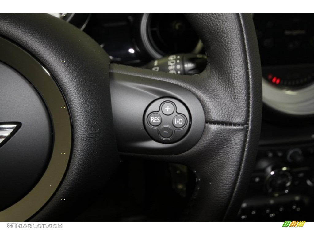 2012 Cooper Clubman - British Racing Green II Metallic / Carbon Black photo #20