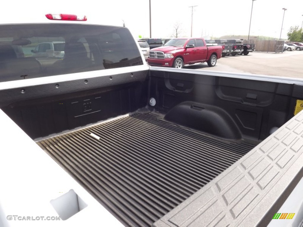 2012 Sierra 1500 SLE Crew Cab 4x4 - Summit White / Very Dark Cashmere/Light Cashmere photo #15