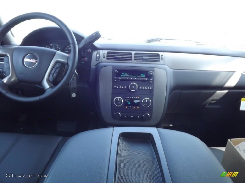 2012 Sierra 1500 SLT Crew Cab 4x4 - Onyx Black / Ebony photo #10