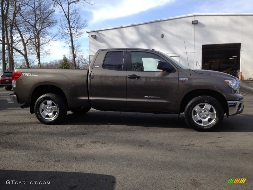 2010 Tundra TRD Double Cab 4x4 - Pyrite Brown Mica / Sand Beige photo #4