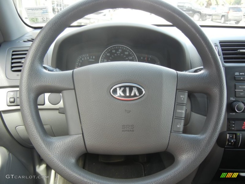 2009 Kia Borrego LX V6 Steering Wheel Photos