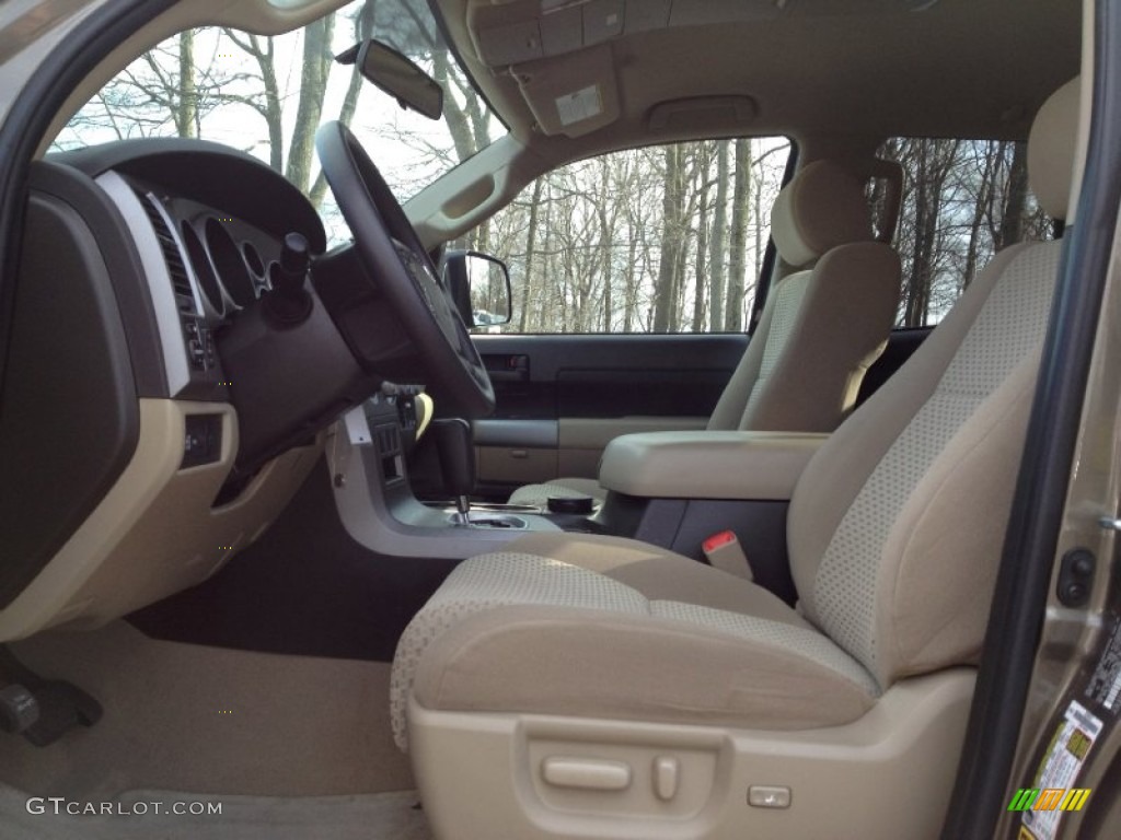 2010 Tundra TRD Double Cab 4x4 - Pyrite Brown Mica / Sand Beige photo #17