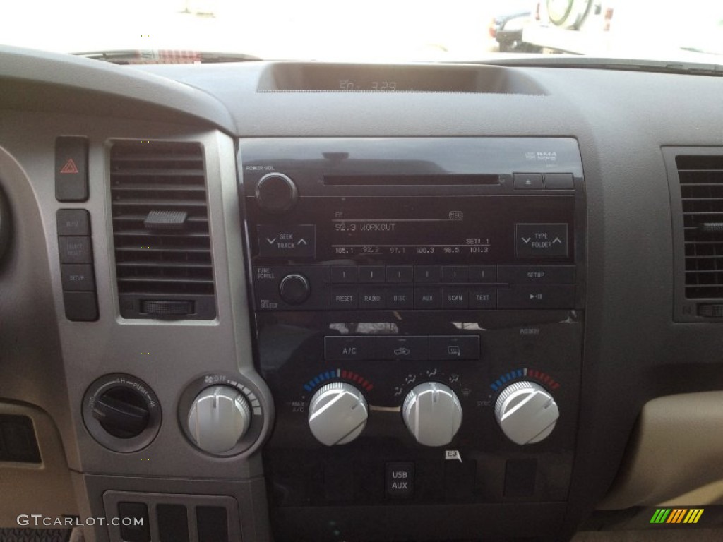 2010 Tundra TRD Double Cab 4x4 - Pyrite Brown Mica / Sand Beige photo #22