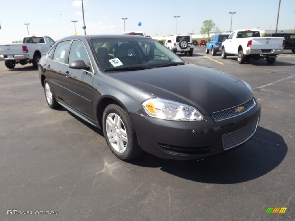 2012 Impala LT - Ashen Gray Metallic / Gray photo #3