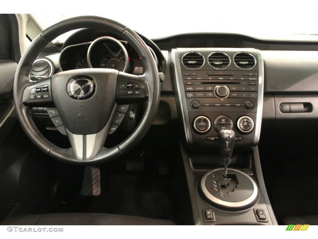 2010 Mazda CX-7 i Sport Black Dashboard Photo #62911076