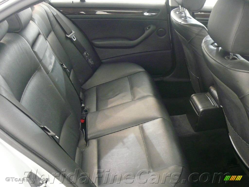 2004 3 Series 330i Sedan - Titanium Silver Metallic / Black photo #14