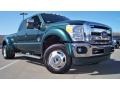 Forest Green Metallic 2011 Ford F450 Super Duty XLT Crew Cab 4x4 Dually Exterior