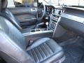 Black Leather 2007 Ford Mustang Shelby GT Coupe Interior Color