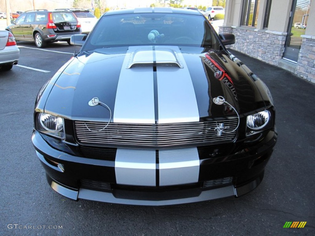 2007 Mustang Shelby GT Coupe - Black / Black Leather photo #14