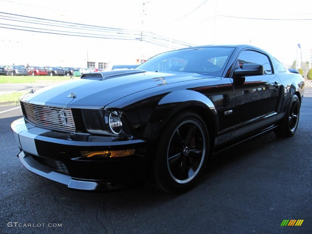 2007 Mustang Shelby GT Coupe - Black / Black Leather photo #20