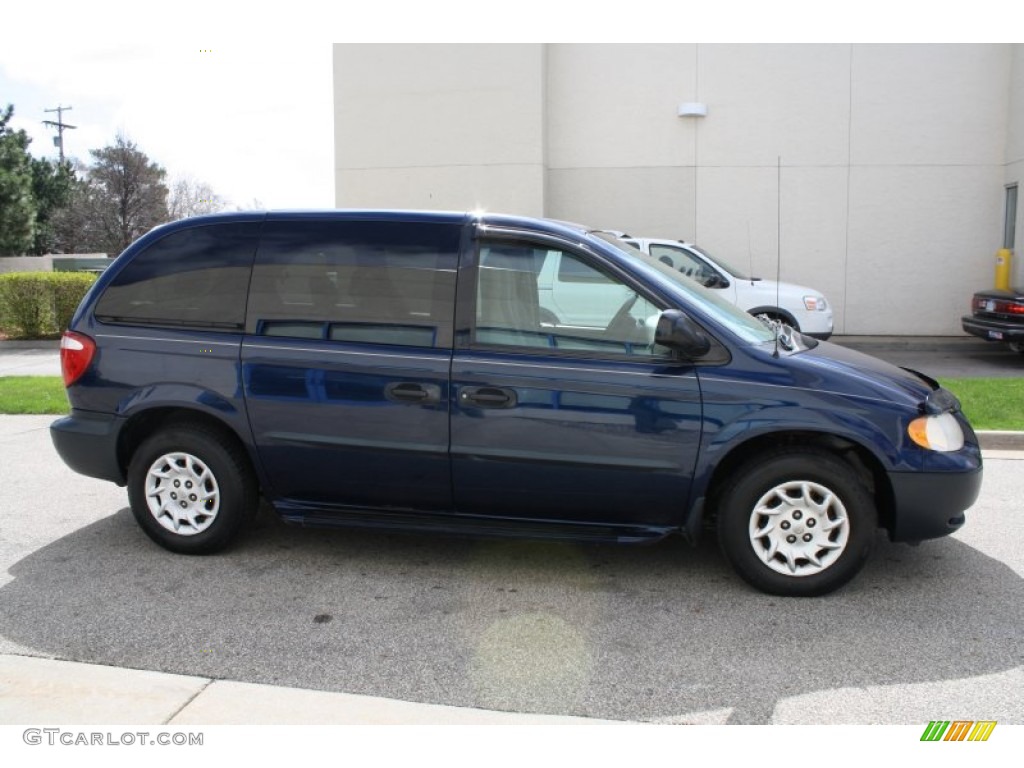 2002 Voyager  - Patriot Blue Pearl / Taupe photo #12