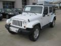 2012 Bright White Jeep Wrangler Unlimited Sahara 4x4  photo #1