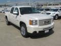 2012 White Diamond Tricoat GMC Sierra 1500 SLT Crew Cab 4x4  photo #7