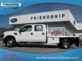 Oxford White 2008 Ford F350 Super Duty XLT Crew Cab 4x4 Chassis