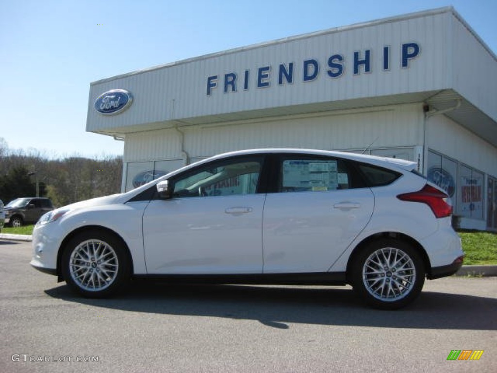 Oxford White Ford Focus