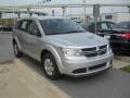 2012 Bright Silver Metallic Dodge Journey SE  photo #1