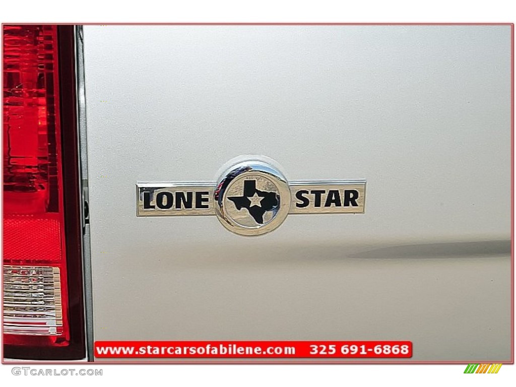 2010 Ram 1500 Lone Star Quad Cab - Bright Silver Metallic / Dark Slate/Medium Graystone photo #4