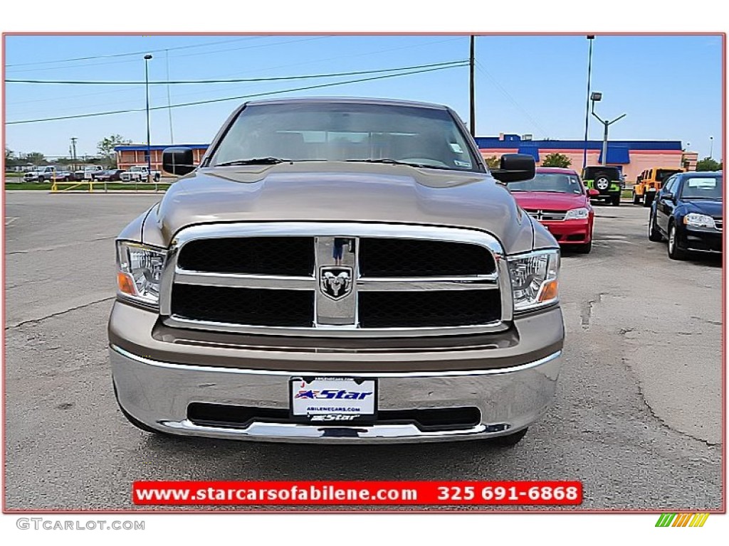 2009 Ram 1500 SLT Quad Cab 4x4 - Austin Tan Pearl / Dark Slate/Medium Graystone photo #12