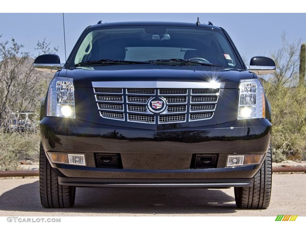 Black Raven 2012 Cadillac Escalade EXT Luxury AWD Exterior Photo #62918018