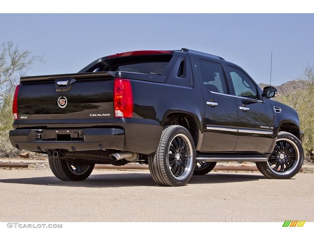 Black Raven 2012 Cadillac Escalade EXT Luxury AWD Exterior Photo #62918054