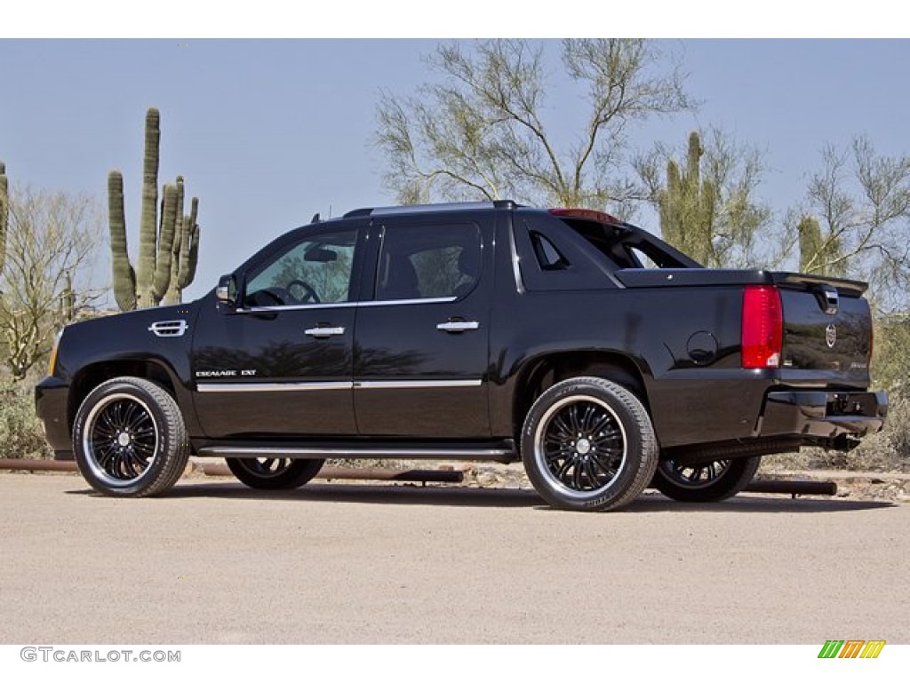 Black Raven 2012 Cadillac Escalade EXT Luxury AWD Exterior Photo #62918126