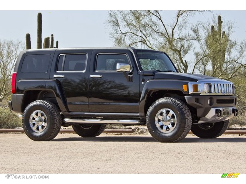 Black 2008 Hummer H3 Alpha Exterior Photo #62918264