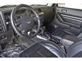 Ebony Black/Pewter 2008 Hummer H3 Alpha Interior Color