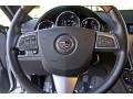 Ebony/Ebony 2012 Cadillac CTS Coupe Steering Wheel