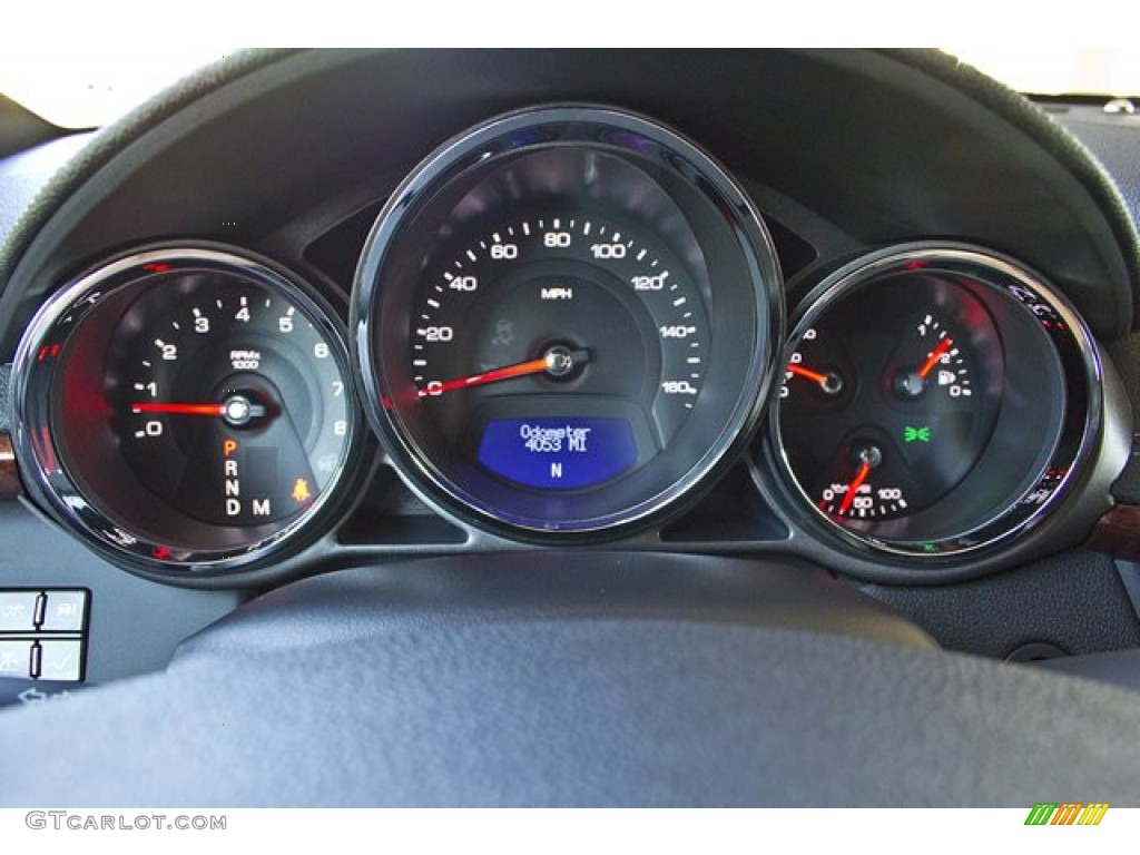 2012 Cadillac CTS Coupe Gauges Photo #62918558