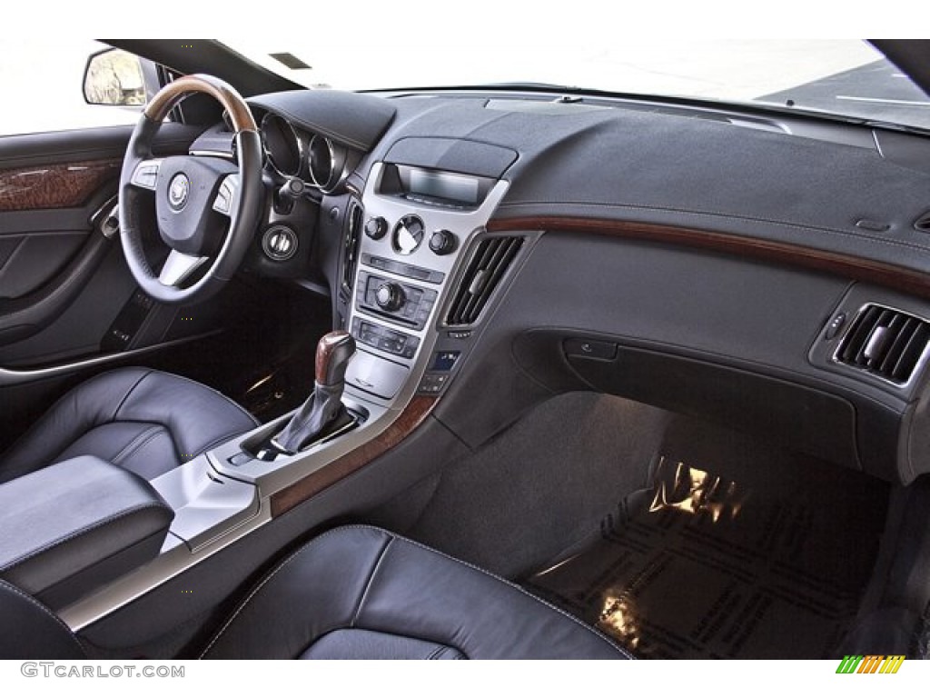 2012 Cadillac CTS Coupe Ebony/Ebony Dashboard Photo #62918570