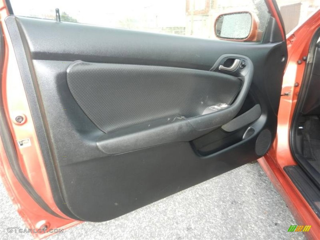 2005 Acura RSX Type S Sports Coupe Ebony Door Panel Photo #62919071