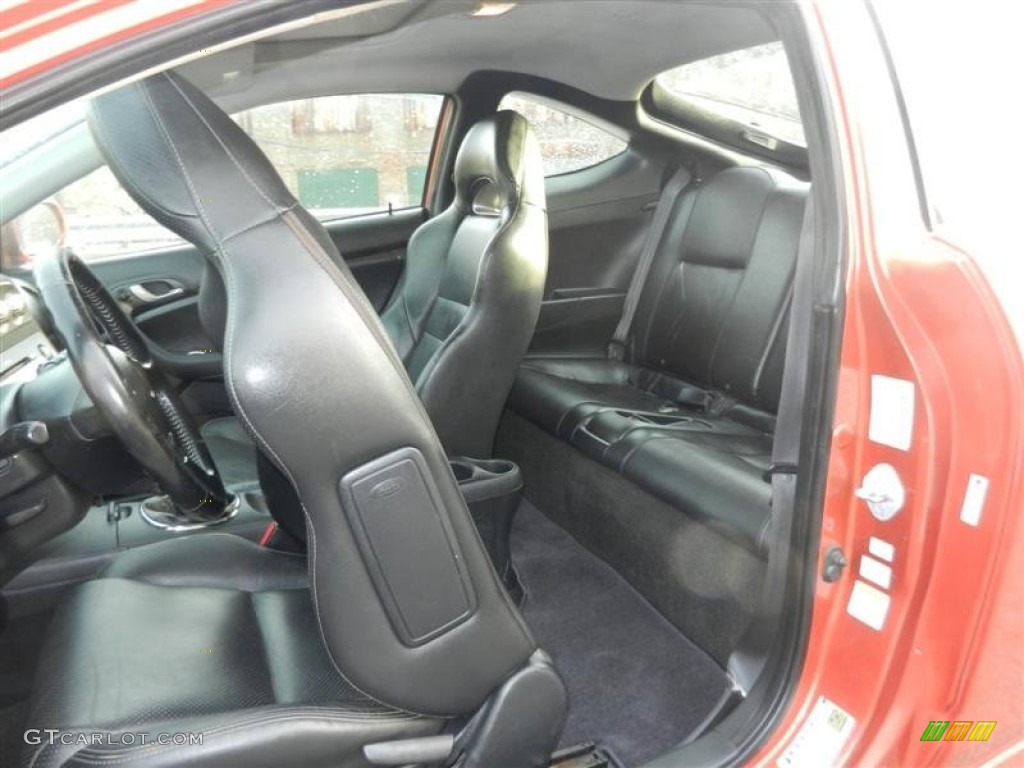 Ebony Interior 2005 Acura RSX Type S Sports Coupe Photo #62919098