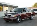 2003 Burgundy Red Metallic Ford F150 Heritage Edition Supercab  photo #4