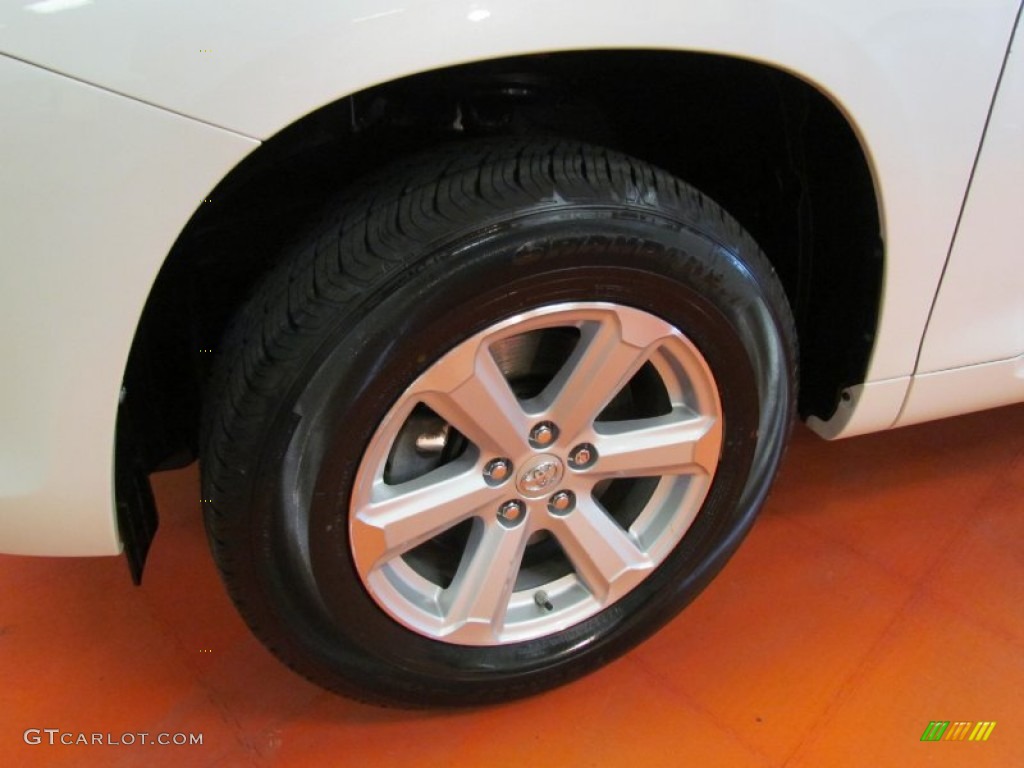2009 Highlander V6 4WD - Blizzard White Pearl / Ash photo #3