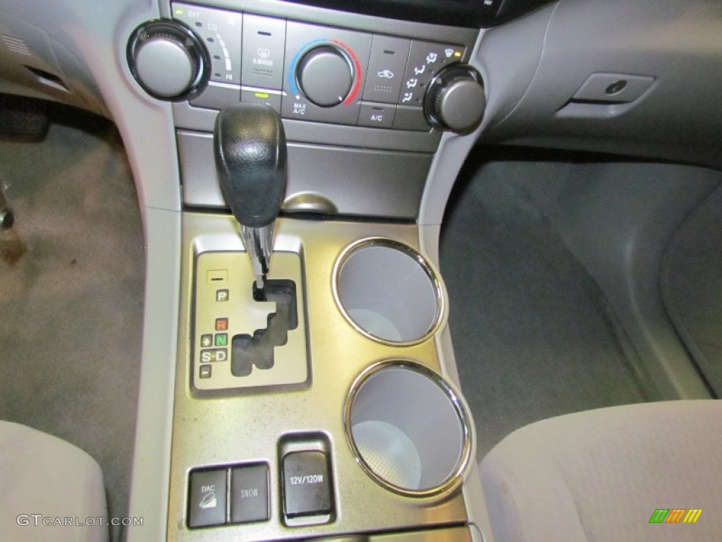 2009 Highlander V6 4WD - Blizzard White Pearl / Ash photo #18