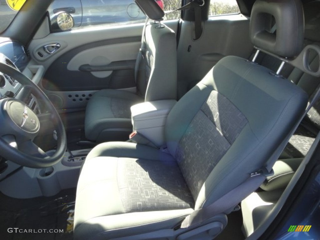 2007 PT Cruiser Convertible - Marine Blue Pearl / Pastel Slate Gray photo #15