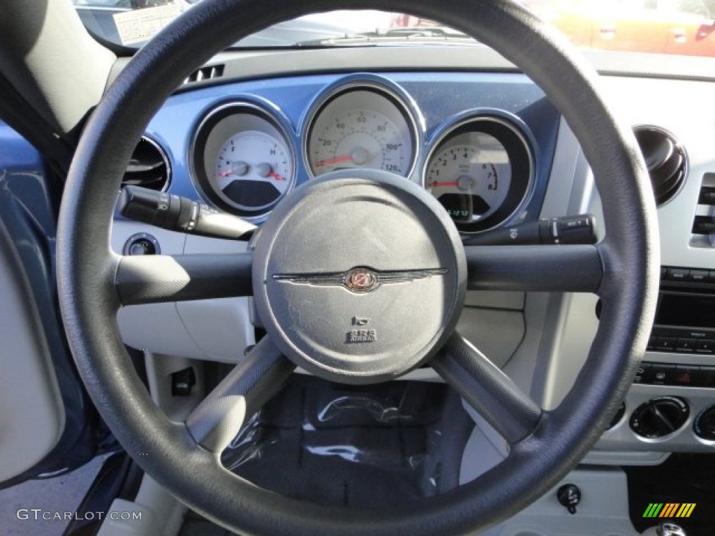 2007 PT Cruiser Convertible - Marine Blue Pearl / Pastel Slate Gray photo #21