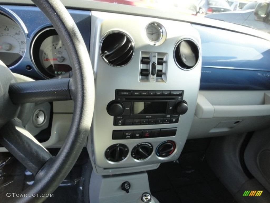 2007 PT Cruiser Convertible - Marine Blue Pearl / Pastel Slate Gray photo #23