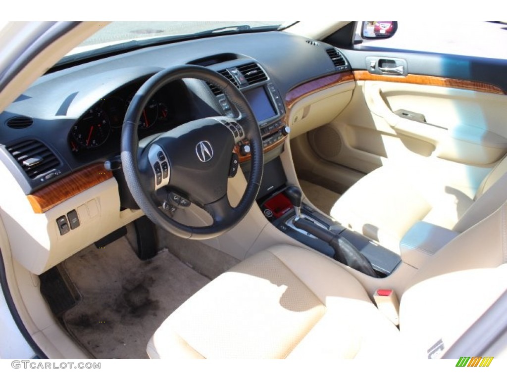 Parchment Interior 2008 Acura TSX Sedan Photo #62921138