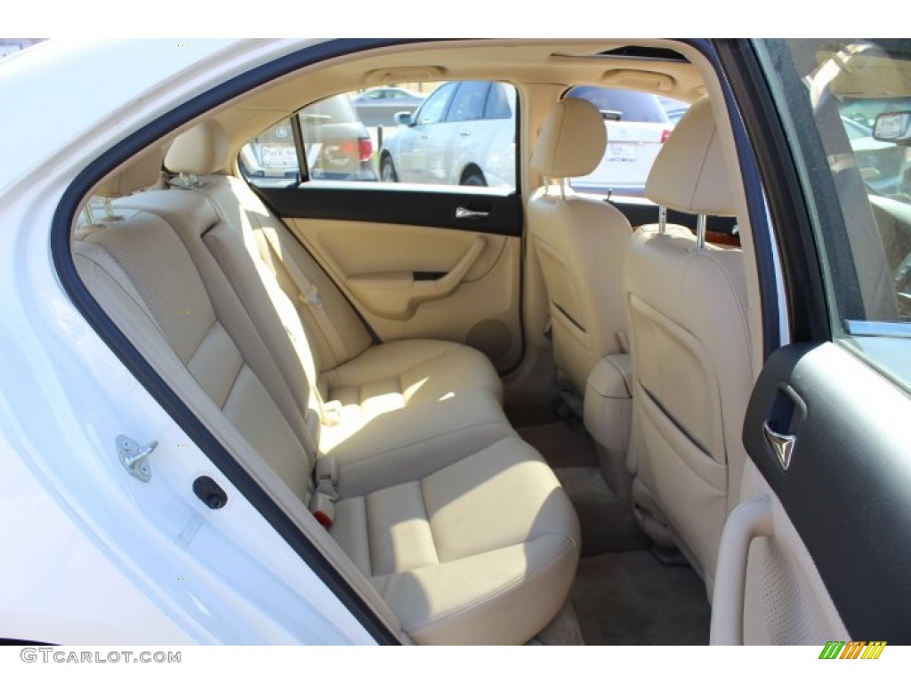 Parchment Interior 2008 Acura TSX Sedan Photo #62921249