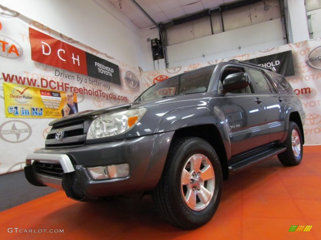 2004 4Runner SR5 4x4 - Galactic Gray Mica / Stone photo #1