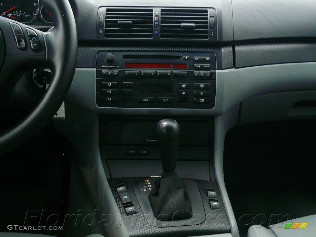 2004 3 Series 330i Sedan - Silver Grey Metallic / Grey photo #17