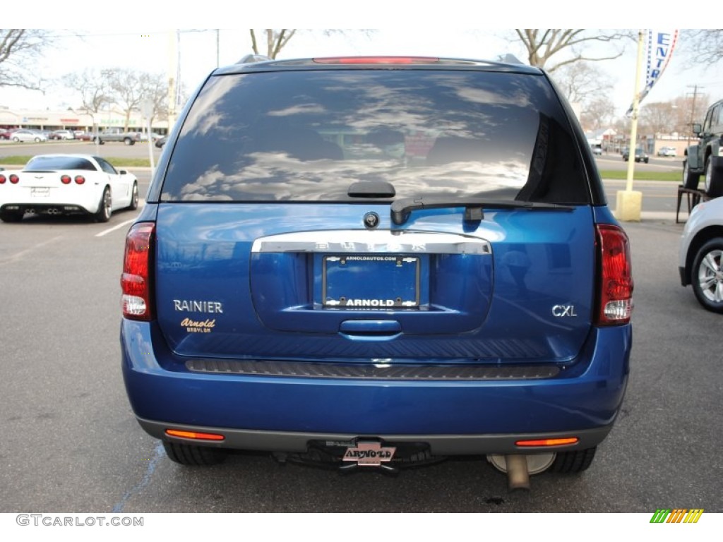2006 Rainier CXL AWD - Deep Sapphire Blue Metallic / Cashmere photo #5
