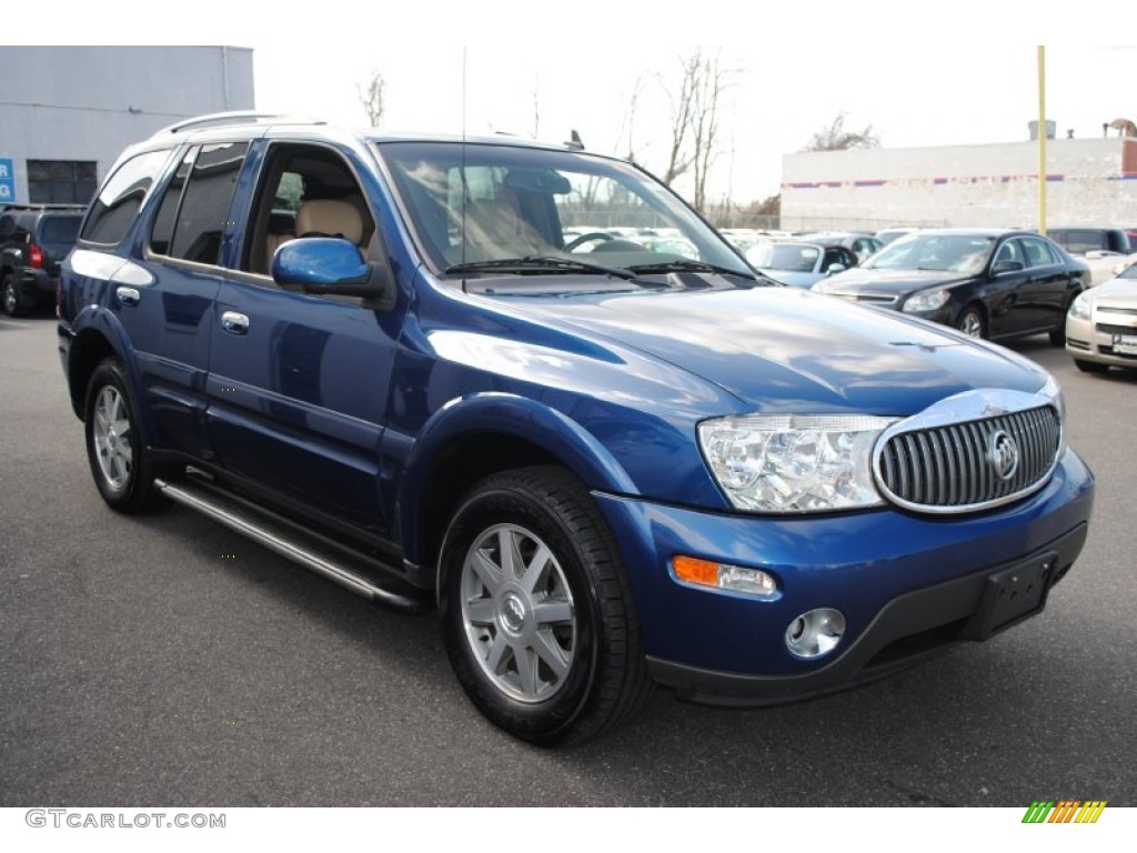 2006 Rainier CXL AWD - Deep Sapphire Blue Metallic / Cashmere photo #7