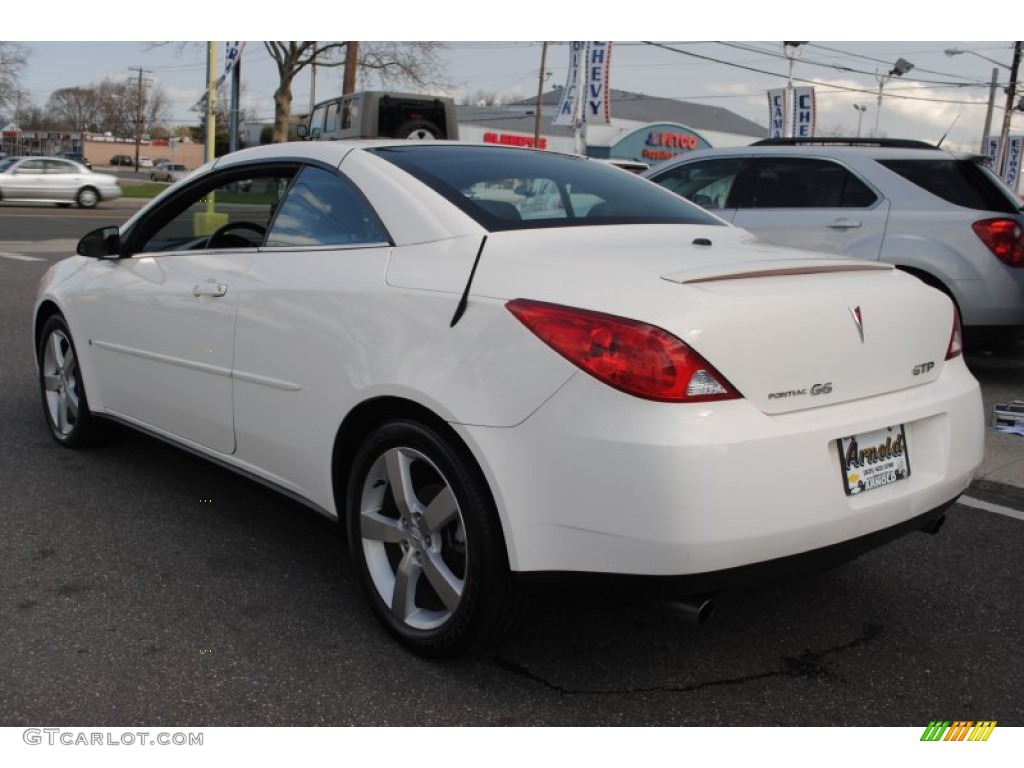 2006 G6 GTP Convertible - Ivory White / Ebony photo #4