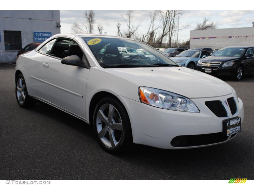 2006 G6 GTP Convertible - Ivory White / Ebony photo #7