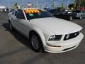 2005 Performance White Ford Mustang V6 Deluxe Coupe  photo #5