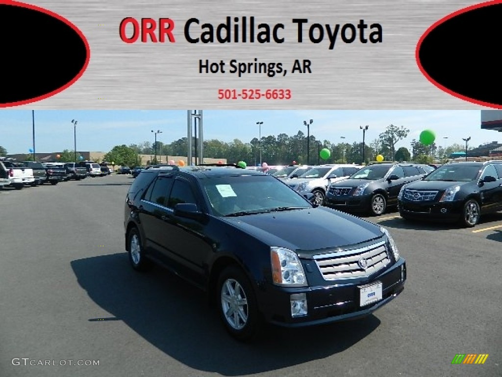 2004 SRX V6 AWD - Blue Chip Metallic / Light Gray photo #1
