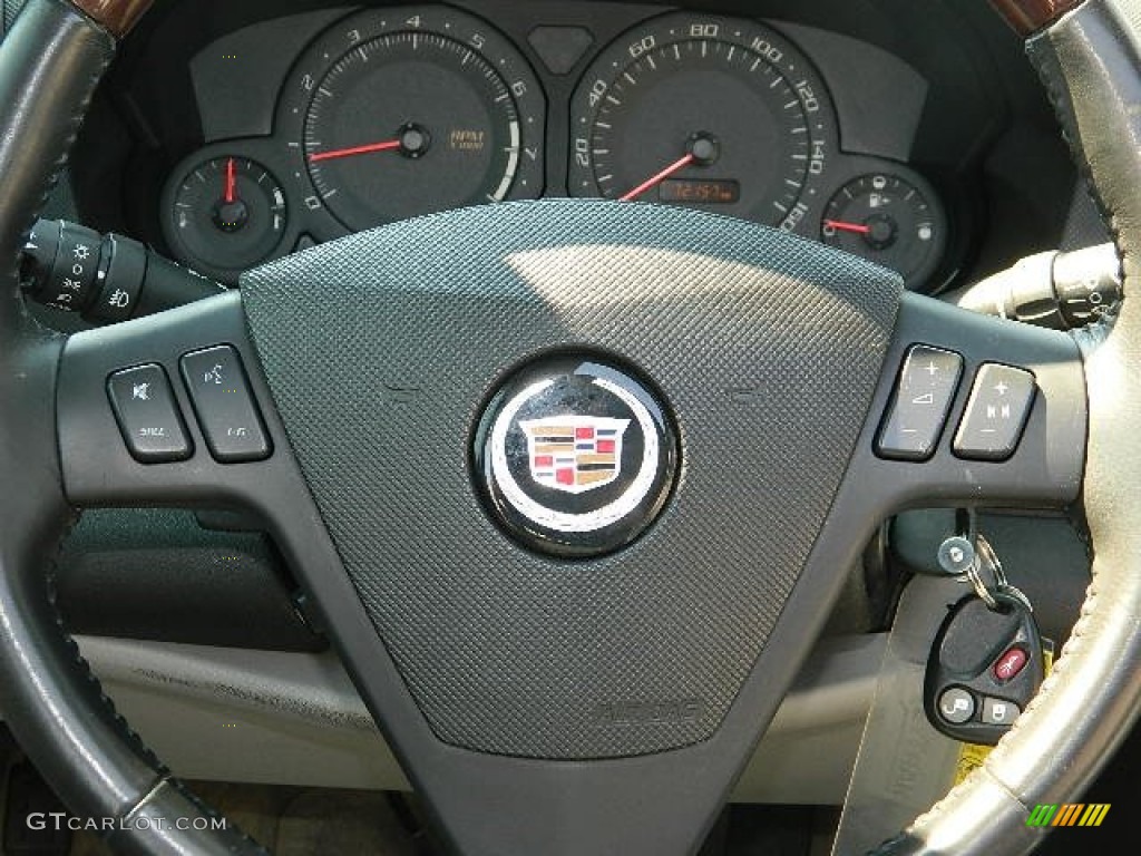 2004 SRX V6 AWD - Blue Chip Metallic / Light Gray photo #17